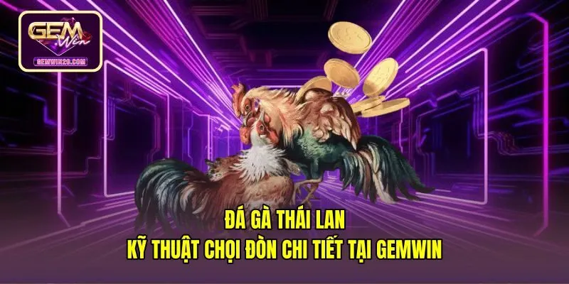 Đá Gà Thái Lan - Kỹ Thuật Chọi Đòn Chi Tiết Tại Gemwin