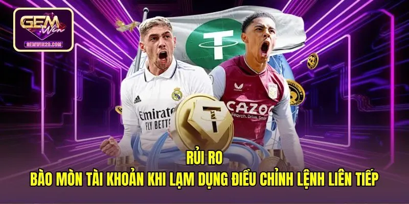 Bẫy hao hụt tài khoản khi lạm dụng xả kèo bóng đá